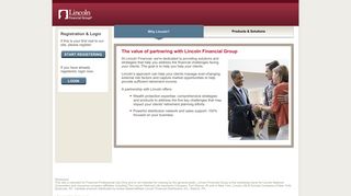 Registration & Login - Lincoln Financial Group