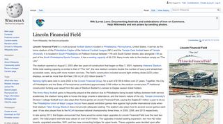 Lincoln Financial Field - Wikipedia
