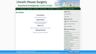 Do It Online - Lincoln House Surgery