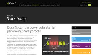 Stock Doctor - Identify top stocks on the ASX. - Lincoln Indicators