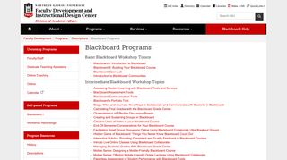 Blackboard Programs - Northern Illinois University