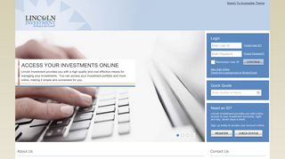 Lincoln Investments Login - NetXInvestor Access