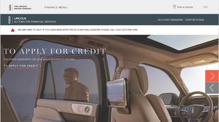 Lincoln Automotive Financial Services: Lincoln Car, SUV & Crossover ...