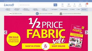 Lincraft | Fabric & Craft Online | Buy Yarn, Sewing Machines