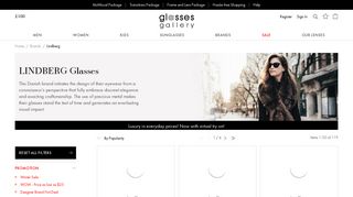 Lindberg Prescription Eyeglasses Online Shop - Glasses Gallery