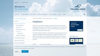 Compliance | The Linde Group