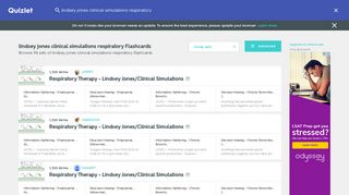 lindsey jones clinical simulations respiratory Flashcards and Study ...