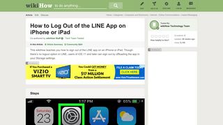 How to Log Out of the LINE App on iPhone or iPad: 6 Steps