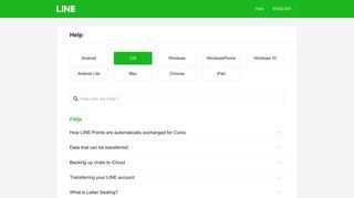 iOS - Help Center | LINE