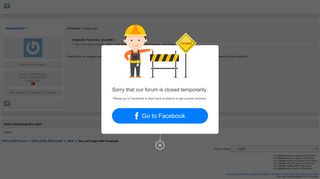 line can't login with Facebook- KOPLAYER Forums