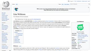 Line Webtoon - Wikipedia