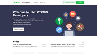 LINE WORKS Developers