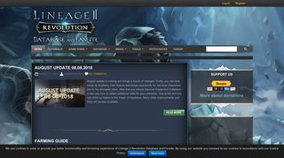 Lineage 2 Revolution Database and Fansite