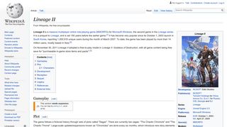 Lineage II - Wikipedia
