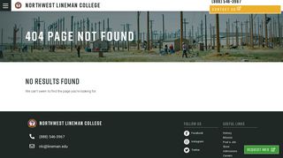 Login | Northwest Lineman College