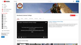 Northwest Lineman College - YouTube