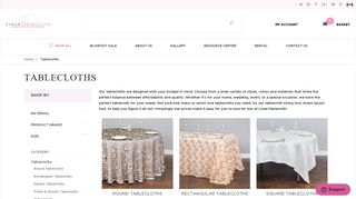 Tablecloths - Linen Tablecloth