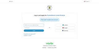 Log in and apply for Förskollärare Linets förskola - Varbi