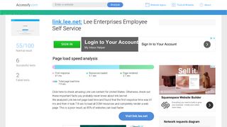 Access link.lee.net. Lee Enterprises Employee Self Service