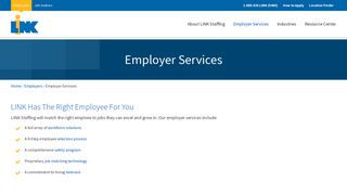 Employer Services - Link Staffing Services