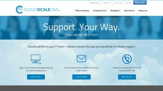 Support - CloudScale365