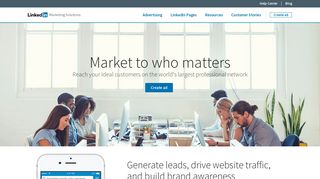 Marketing & Advertising on LinkedIn | LinkedIn Marketing Solutions