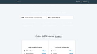 LinkedIn Job Search: Find Jobs in Singapore, Internships, Jobs Near ...