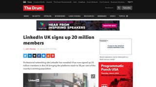 LinkedIn UK signs up 20 million members | The Drum