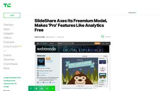 SlideShare Axes Its Freemium Model, Makes 'Pro' Features Like ...