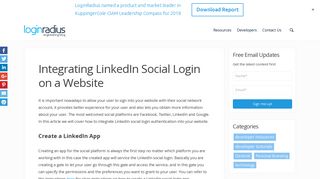 Integrating LinkedIn Social Login on a Website - Engineering Blog ...