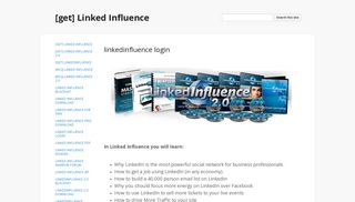linkedinfluence login - [get] Linked Influence - Google Sites