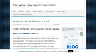 What Is LinkGrand? Is LinkGrand a Scam? Full Review! - Scam ...