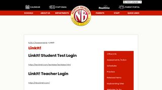 LinkIt! – NJSLA /Assessments – North Bergen School District