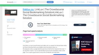 Access linkluv.co. LinkLuv | The Crowdsource Social Bookmarking ...