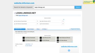 login.linkngo.net at Website Informer. Visit Login Linkngo.