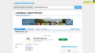 linksmail.libertypr.net at WI. IMail Web Client - Login - Website Informer