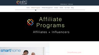 HPC Managed Affiliate + Influencer Programs - Sign Up!