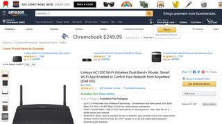 Amazon.com: Linksys AC1200 Wi-Fi Wireless Dual-Band+ Router ...