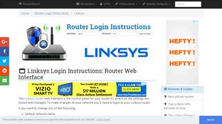 Linksys Login: How to Access the Router Settings | RouterReset