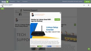 Solution for Linksys Smart WiFi login Not Working - Scoop.it
