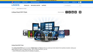 Linksys Official Support - Linksys Smart Wi-Fi Tools