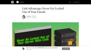 Lish Advantage: Never Get Locked Out of Your Linode - Medium