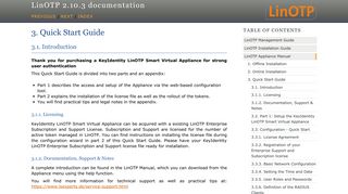 3. Quick Start Guide — LinOTP 2.10.1.2 documentation