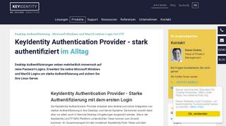 Authentication Provider - KeyIdentity