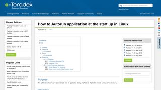 How to Autorun application at the start up in Linux