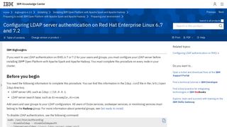 Configuring LDAP server authentication on Red Hat Enterprise Linux ...