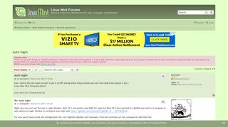 auto login - Linux Mint Forums