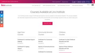 courses - Linx Institute