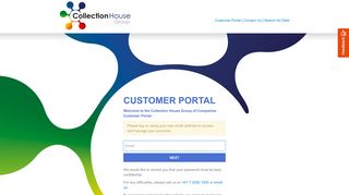 Customer Portal - Collection House Limited