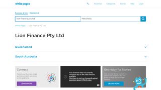 Lion Finance Pty Ltd - White Pages®